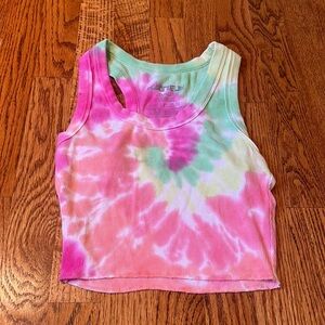 Katie J NYC Junior’s Tie Dye Tank Size S